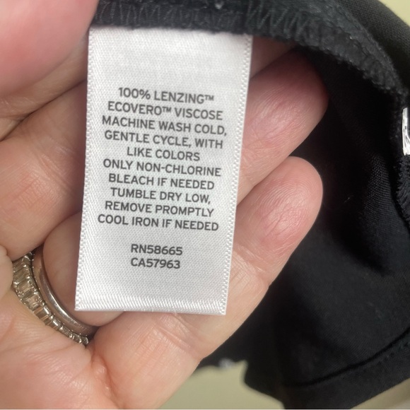 NWOT Abound Black Floral Skater Zip Fit & Flare Dress Sz XL - Picture 6 of 12